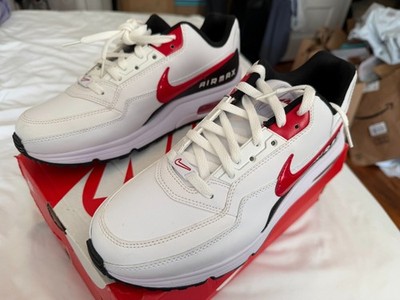 Nike Air Max LTD 3 White Red Black Men s Size 10.5 Sneakers BV1171-100 NEW