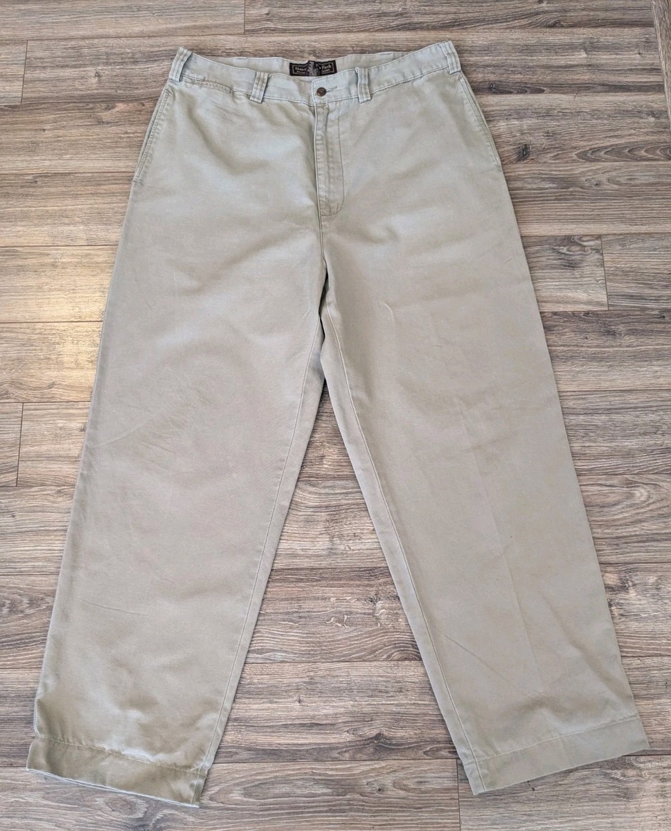 アバクロ 90s two tuck chino 32x34 beige 90s Abercrombie & Fitch two-tuck chino pants, size 32x34, beige.