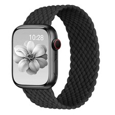 Braided Solo Loop for Apple Watch Band 40mm 42mm 41mm 38mm 44mm 46mm 45mm Ult...