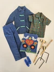 VTG 1960s Barbie SKIPPER FUN TIME #1920 COMPLETE Outfit Croquet Set Accessories