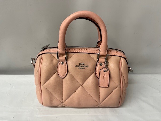 バッグ Mini Coach Coach CJ524 Mini Rowan Crossbody w/ Puffy Diamond Quilting in
