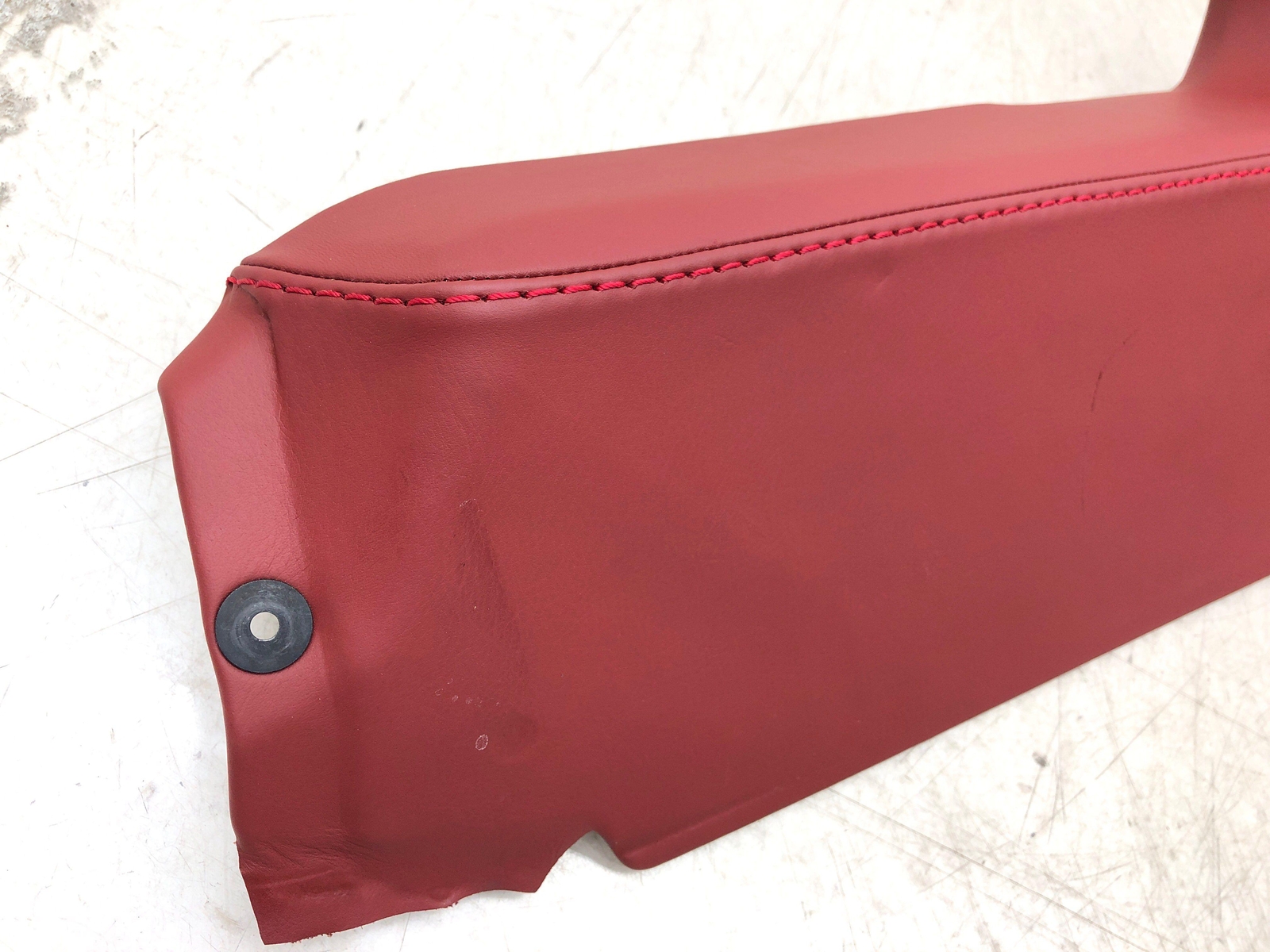 2009 ASTON MARTIN VANTAGE LEFT LOWER A PILLAR TRIM PANEL 6G33-02348 OEM * NOTES
