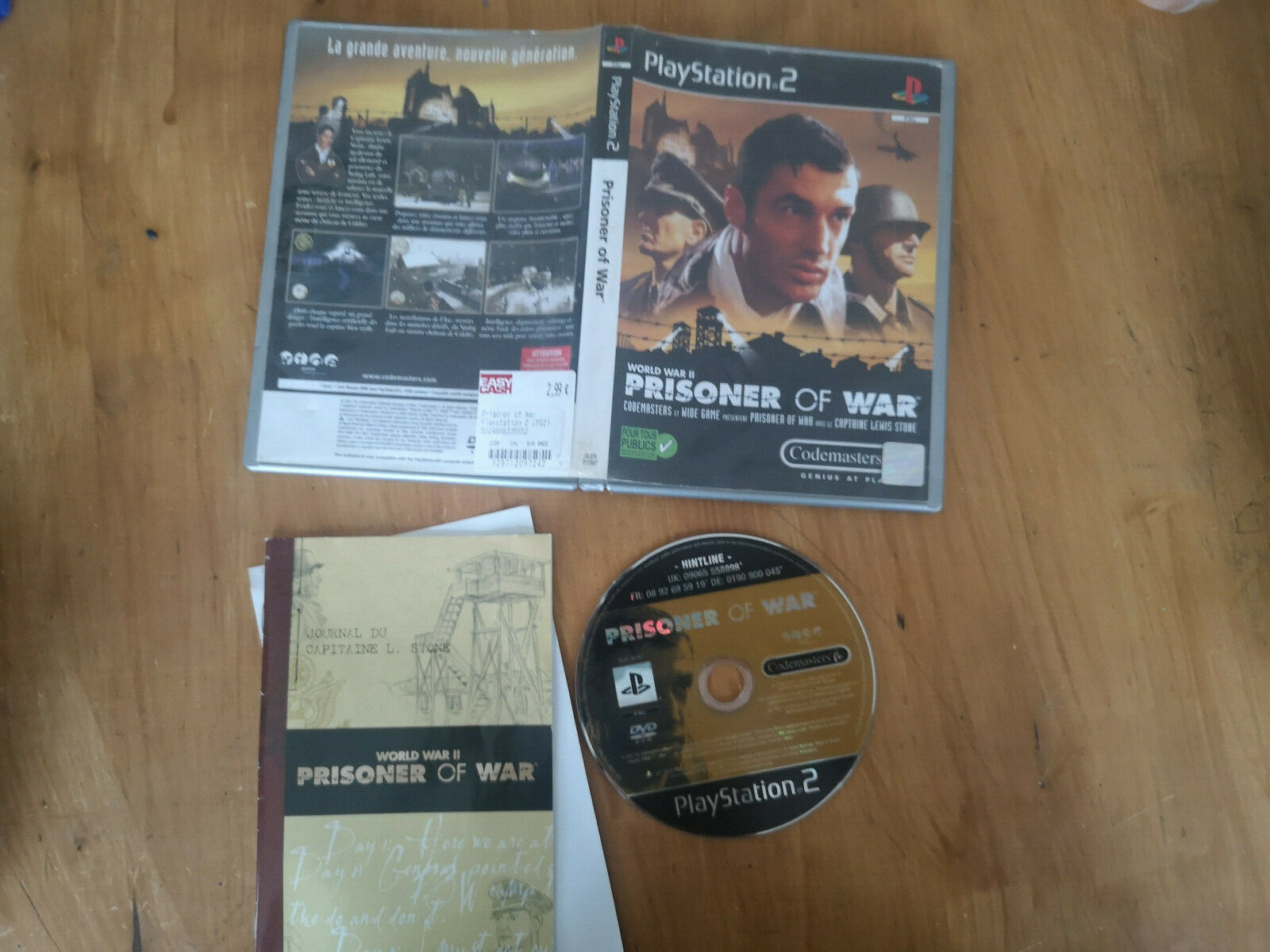 Prisoner of War   Playstation 2   - PS2  - PAL  