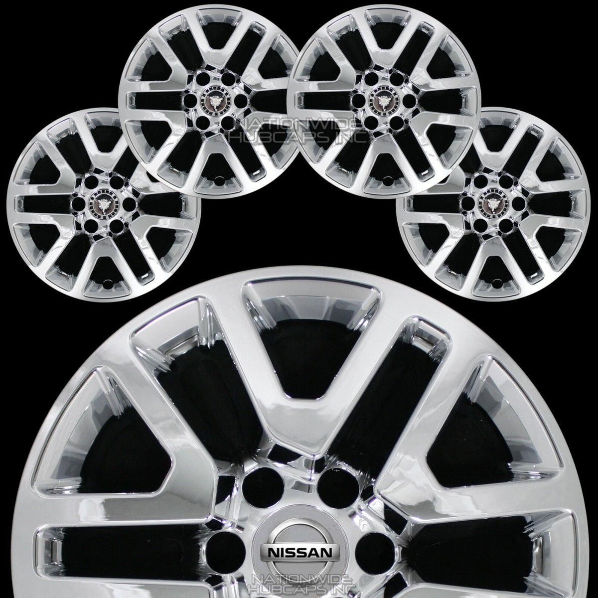 4 fit Nissan Frontier 2014-2020 Chrome 16