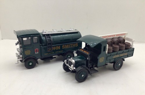 Corgi John Smith's Tadcaster Brewery AEC Tanker & Thornycroft Beer Truck #97742 - Picture 6 of 8