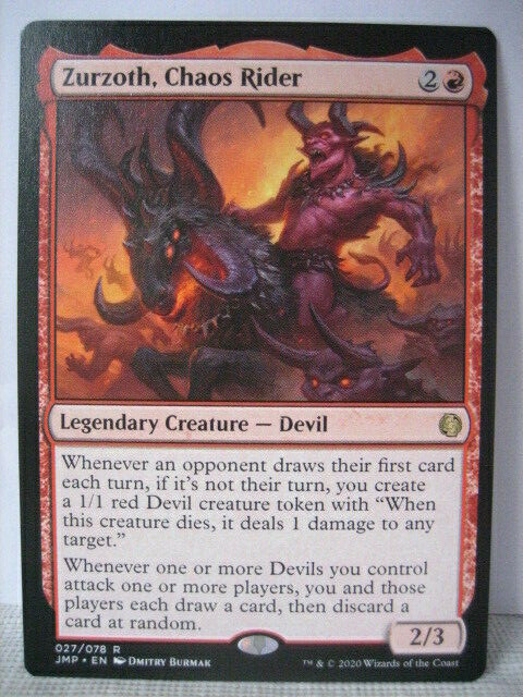 ZURZOTH, CHAOS RIDER MTG Magic the Gathering Card LP