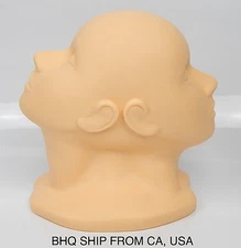 COSMETOLOGY MASSAGE AND MAKE-UP DOUBLE FACE PRACTICE MANNEQUIN HEAD