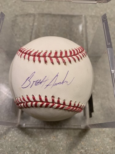 Brett Anderson signed A’s-Dodgers Baseball / Rookie Ball PSA/DNA Sticker Only - Picture 2 of 3