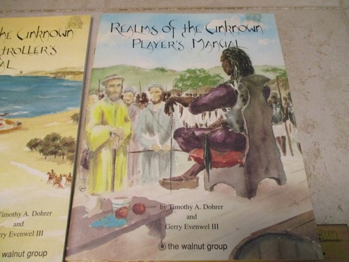 1991 Realms of the Unknown RPG - Controller's & Player's Manual softcover VTG - Picture 3 of 6