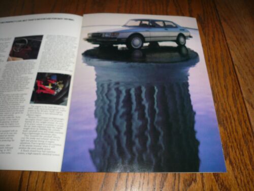 1985 SAAB Turbo 900S 900 Sales Brochure - Vintage - Picture 3 of 4