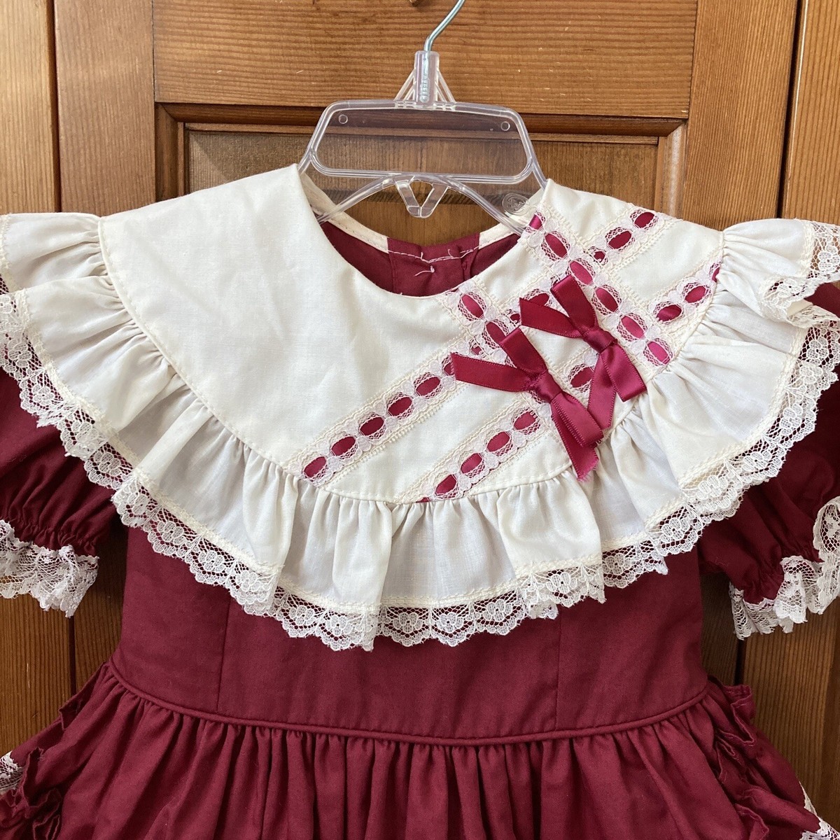 Bristol⭐︎kids Lサイズ Vintage Lilo California Red Ruffle Girls Dress Size 3T | eBay