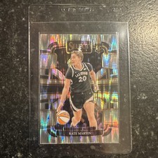 2024 WNBA Select 🏀 Kate Martin Rookie Silver Flash Prizm #22 Aces RC