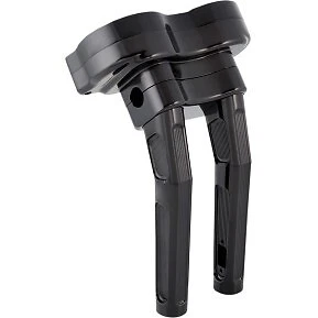 Elevadores de manillar ARLEN NESS 520-032 negro método contragolpe de 10" Foto 2 de 2