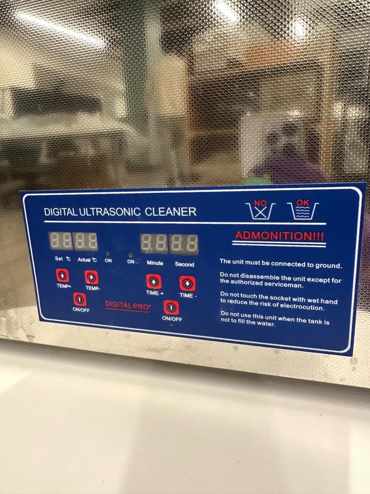 Alkita 30L Stainless Ultrasonic Cleaner JPS100A with Digital Control