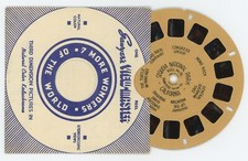 Sequoia Nat'l Park California 1940 Tan View-Master Single Reel 116