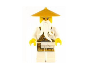 Lego Sensei Wu Secret World of the Ninja Book Ninjago Minifigure