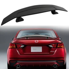 47" Matte Black ABS Rear Trunk Spoiler Wing Lip For 2019-2024 Nissan Altima JDM