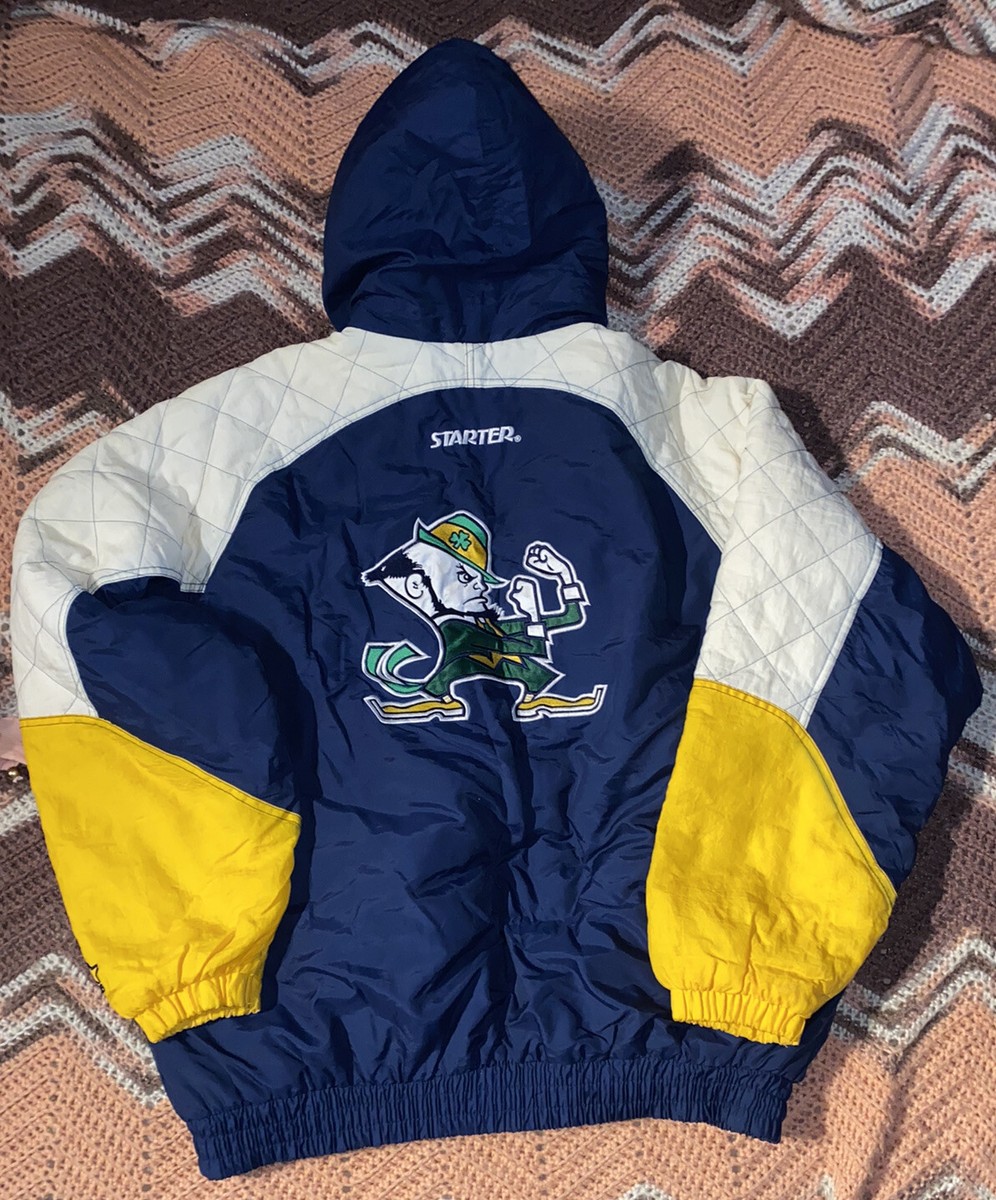 Vintage Notre Dame Fighting Irish Quikted Starter Jacket XXL Vintage Notre Dame Fighting Irish Quikted Starter Jacket XXL