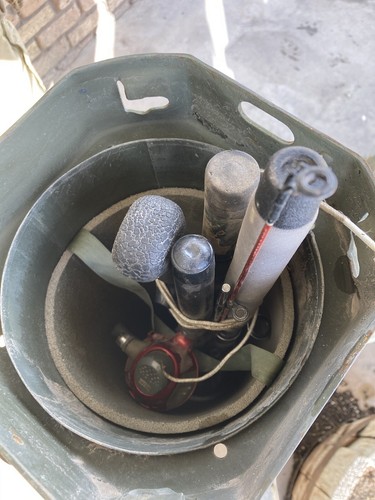 120 mm Storage Container Ammo Tube And Lid Cache. PA116 - Bild 3 von 9