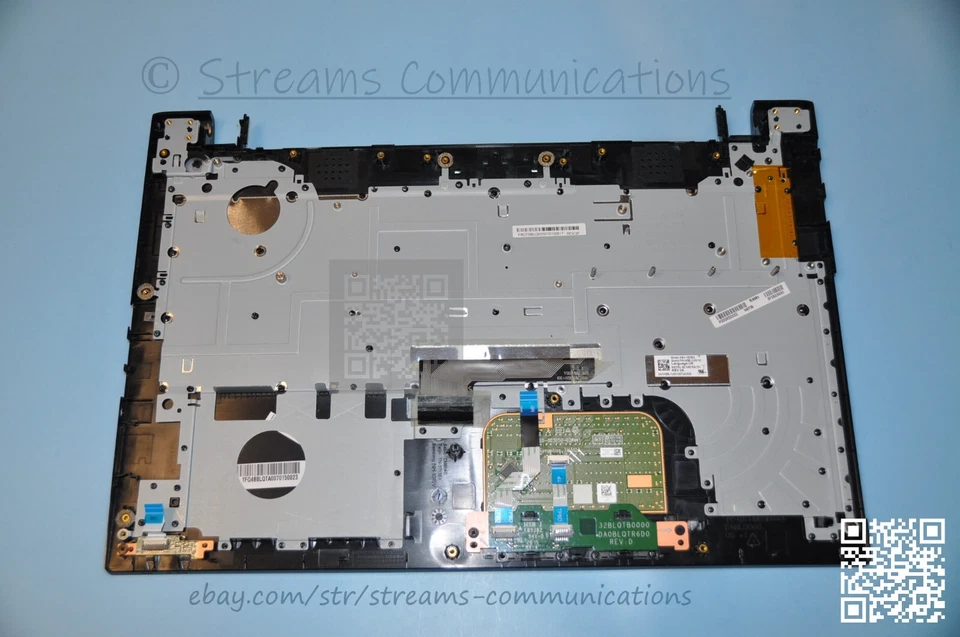 Reposamanos para portátil TOSHIBA Satellite C55t-C C55t-C5300 con panel táctil + teclado + LED Foto 2 de 4