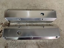 Small Block Mopar Custom Fabricated Aluminum Valve Covers