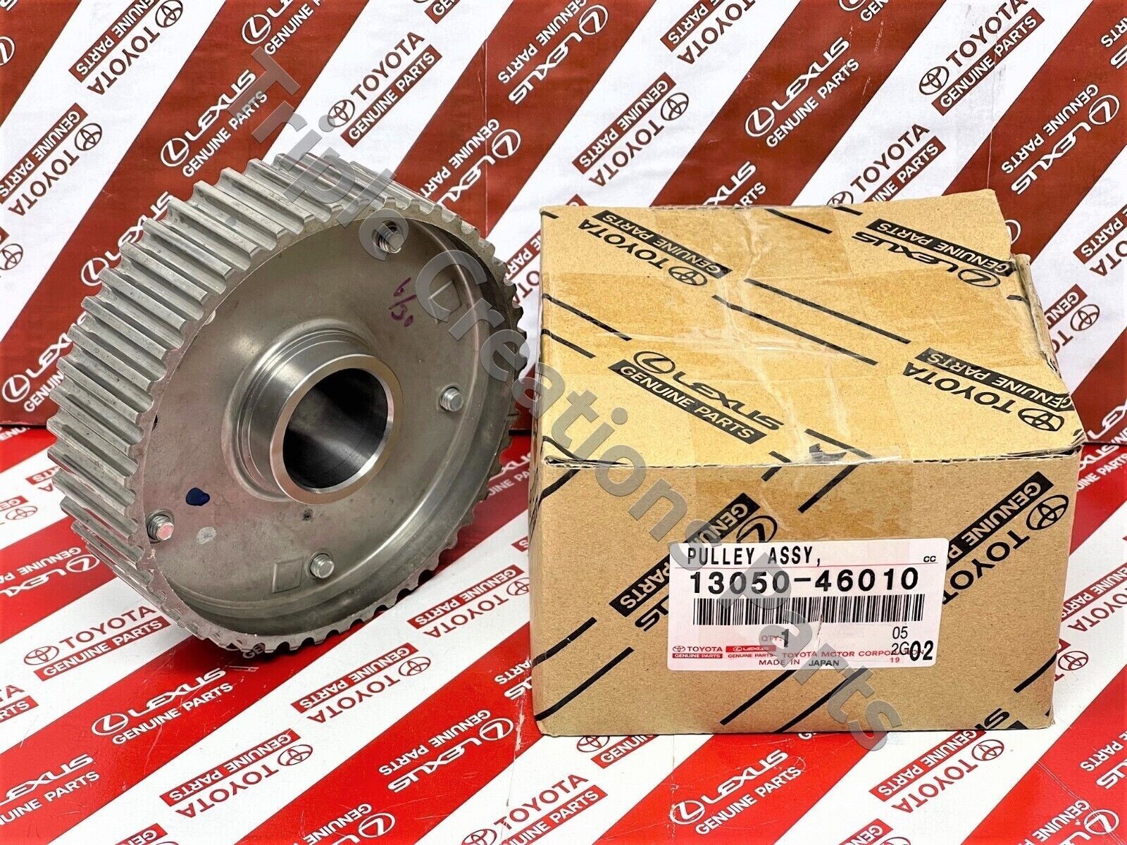 1305046010 GENUINE Toyota PULLEY, CAMSHAFT TIMING LH 13050-46010 OEM US STOCK