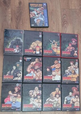    Baki The Grappler 1-12     + Rare Baki One Shot Dvd Complete Set !!