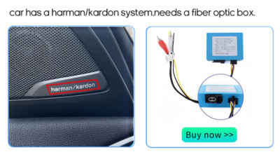 Fiber Optic Box for HIZPO Mercedes Benz Stereo with Car harman kardon,bose.