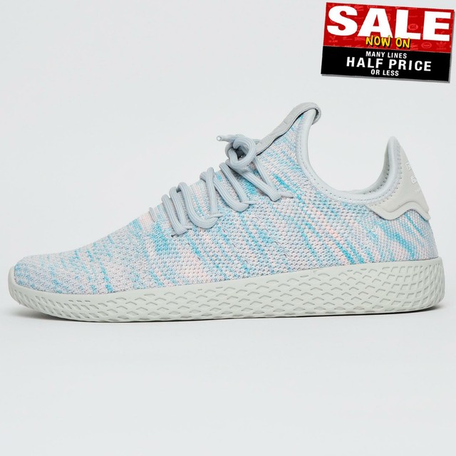 adidas Mens Pharrell Williams Tennis HU Athletic Shoes By8719 Navy
