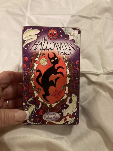 The Halloween Tarot Card Deck Created By Kipling West 78 Cards Complete SEALED! - Picture 2 of 14