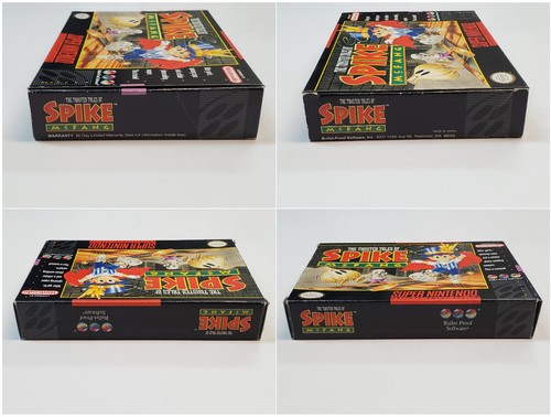 The Twisted Tales of Spike McFang Super Nintendo SNES Box & nur Handbuch * Heftklammern - Bild 10 von 22