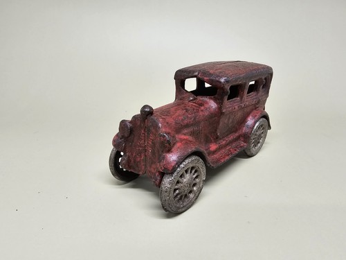Cast Iron Toy Car with Moving Wheels - Picture 4 of 11