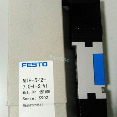 1PC New   MTH-5/2-7.0-L-S-V1 151700 Solenoid Valve Expedited Shpping #W4