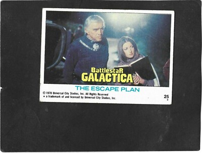 1978 Battlestar Galactica  #  25 The Escape Plan