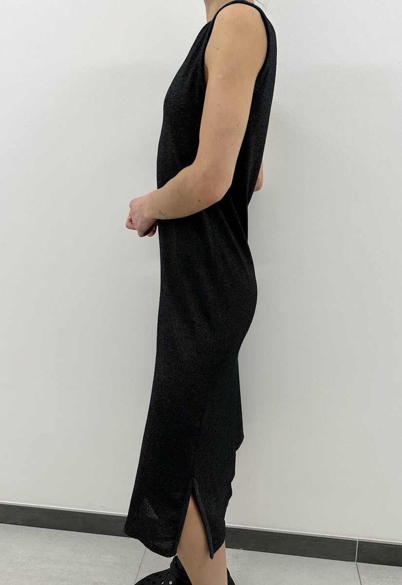 slim fit dress slacks Diesel Girls Knitted Dress in Silver main image 1