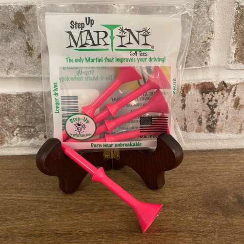 Martini Step-Up Golf Tees 3 1/4'' - Pink, Yellow, Orange & Multi Color! - Picture 12 of 15