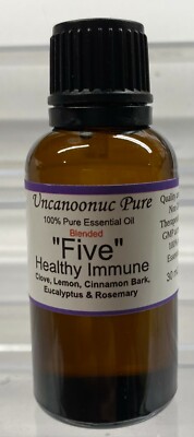 ''Five'' Healthy Immune Thieves Blend 100% Pure Essential Oil Uncut Natural 30 mL