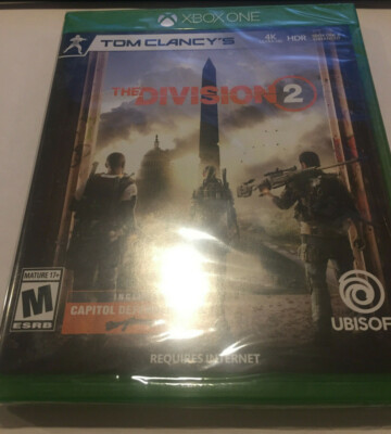 Tom Clancy's The Division 2 -- Standard Edition Microsoft XBox One NEW GAME DISC