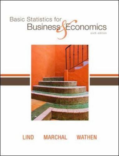 Basic Statistics for Business and Economics by William G. Marchal ...