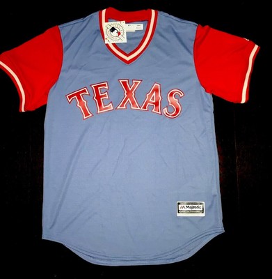 texas rangers powder blue jersey