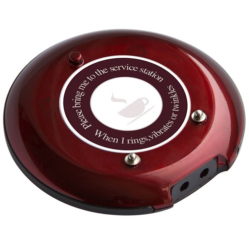 SINGCALL Wireless Hotel Paging System Guest Waiting System 30 Bells,Coasters - Afbeelding 4 van 10