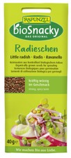 (130 EUR/kg) Rapunzel Radieschen bioSnacky 40g, BIO Keimsaat