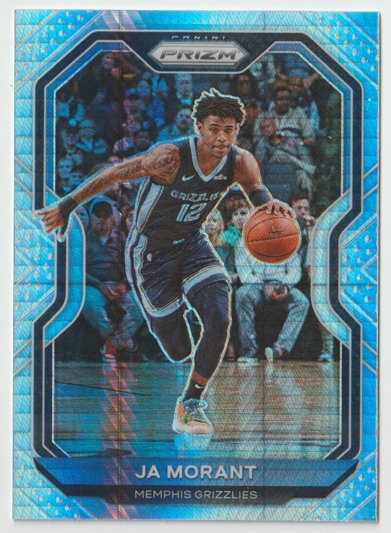 2020-21 Panini Prizm Ja Morant #115 Silver Hyper Grizzlies PG