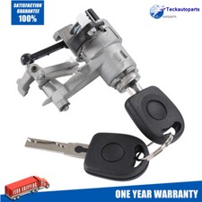 Rear Tailgate Door Lock Barrel 2 Key 1J6827297G For VW Golf Caddy Polo 6N2 97-06