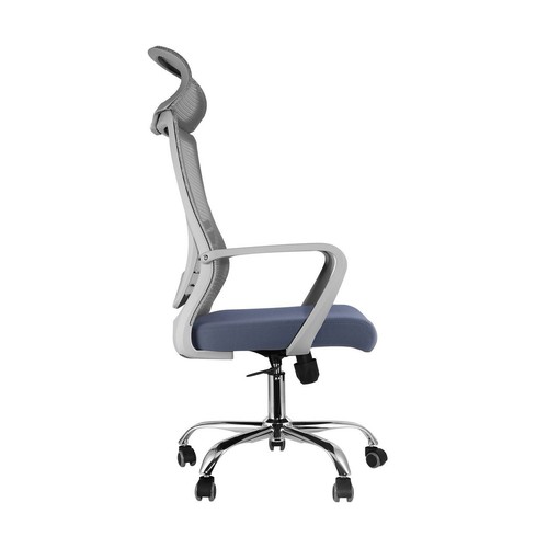 2x Ergonomic Mesh Office Gray Chair Lumbar Support Desk Swivel Computer Chair - Picture 9 of 10