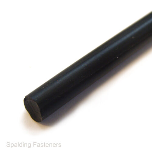 Metric Black Rubber O Ring Material - Sold Per Metre - 1.4mm To 8.4mm Thickness