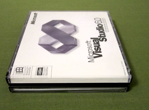 Vintage Microsoft Visual Studio 6.0 ENTERPRISE Disc 1, 2, &3 w/ CD Key - Picture 2 of 14