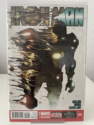 Iron Man #24 2012-2013 Marvel US Comic Heft Top Zustand bagged and Boarded