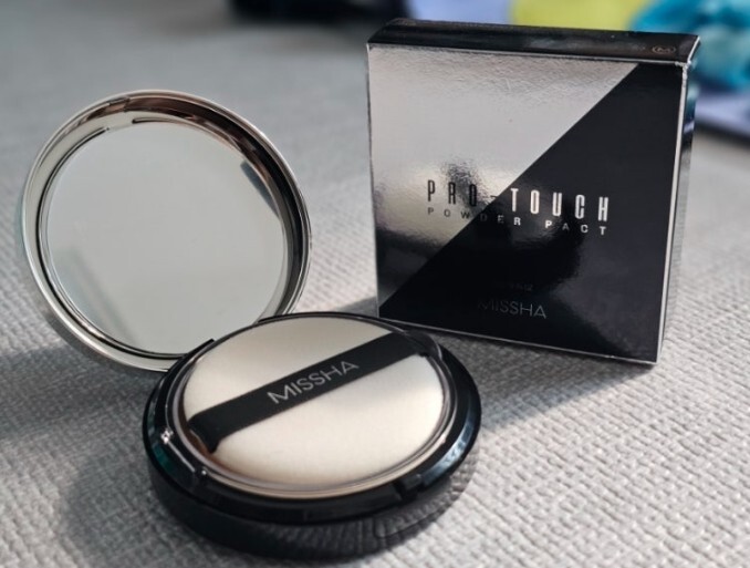 Poudre Pressée Visage MISSHA Pro Touch Pact SPF25 PA++ - 10g - Teint Beige
