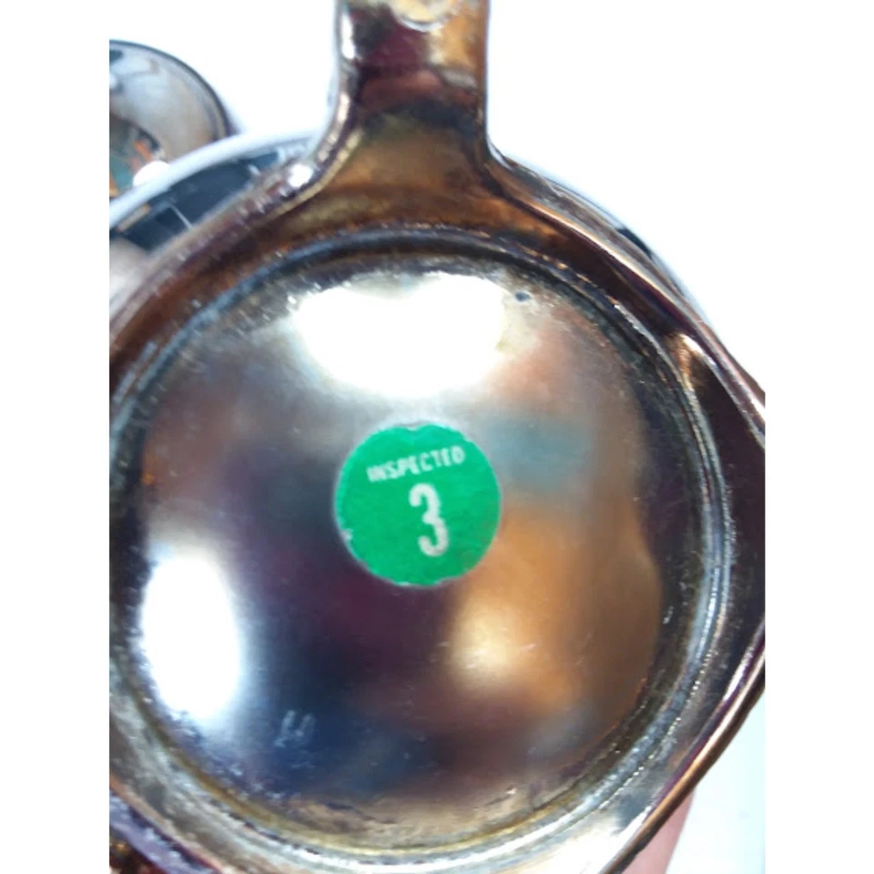 Wm Rogers? Juego de azúcar y crema Silver Plate Serve Ware Foto 3 de 4